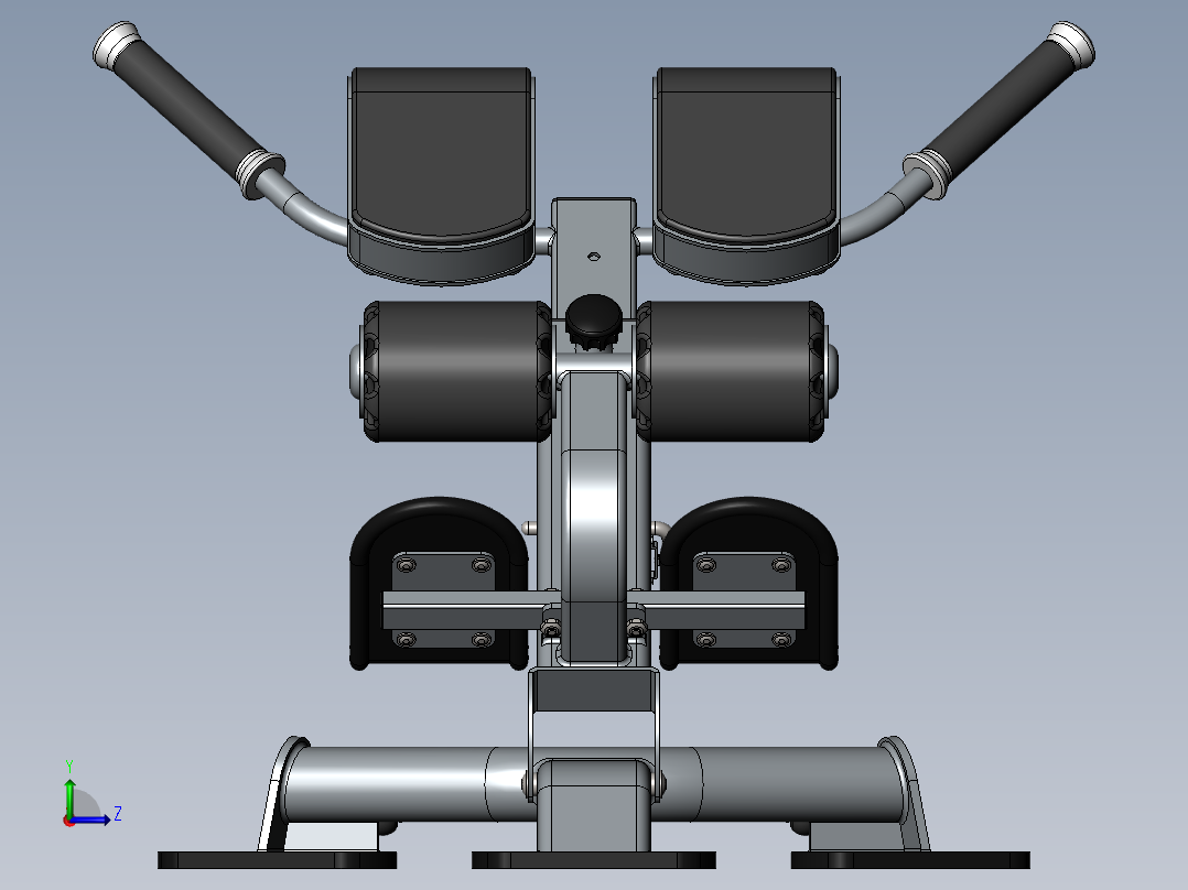 健身器材(10)左视图