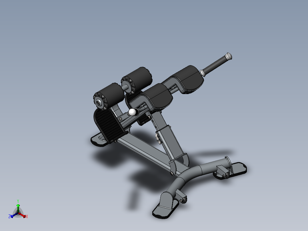 健身器材(10)正等轴测图