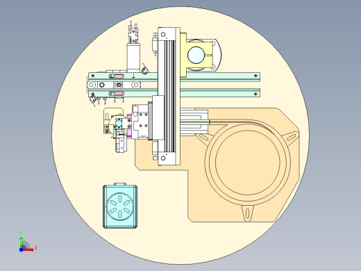 KM-360 民用锁具弹子自动组装机前视缩略图
