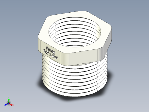 不锈钢减速套筒 S 3000-060 转接头