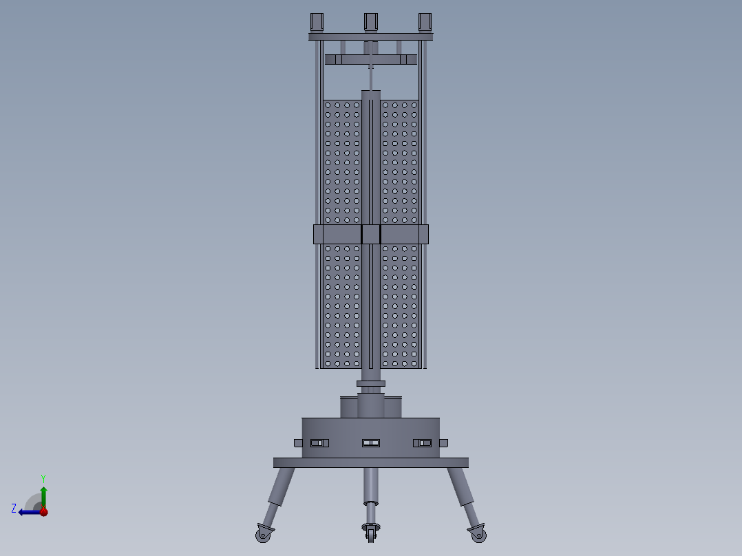 潜移磁吸机器人右视图