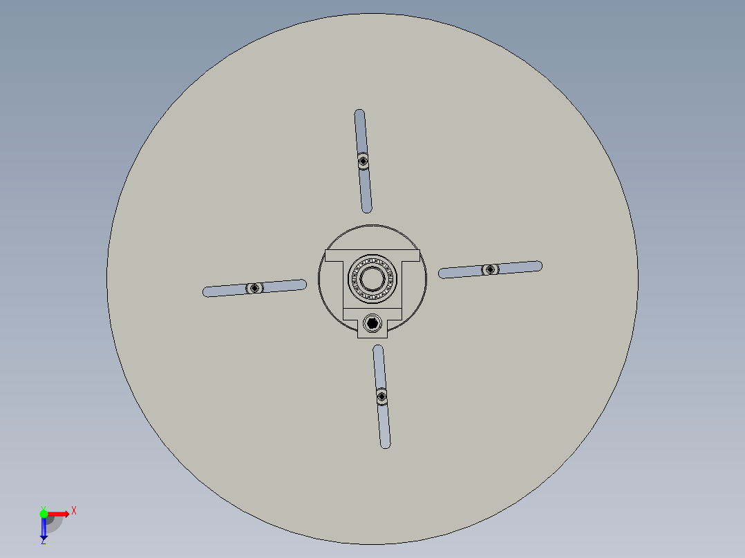 放线盘总图俯视图