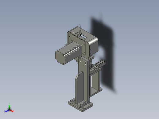 4悬臂进料机构-40行程活塞
