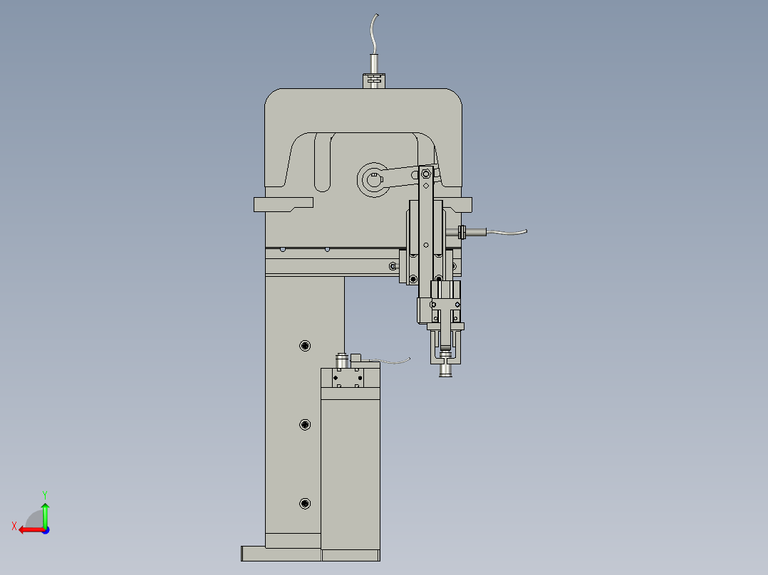4悬臂进料机构-40行程活塞后视图