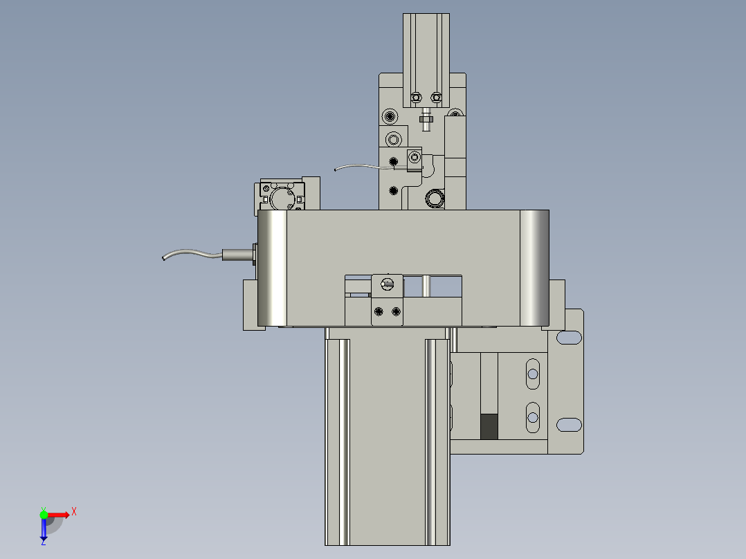 4悬臂进料机构-40行程活塞俯视图
