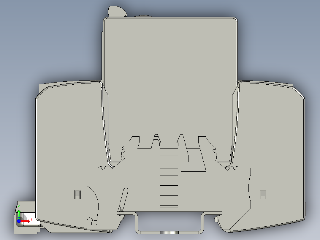防雷组件前视图