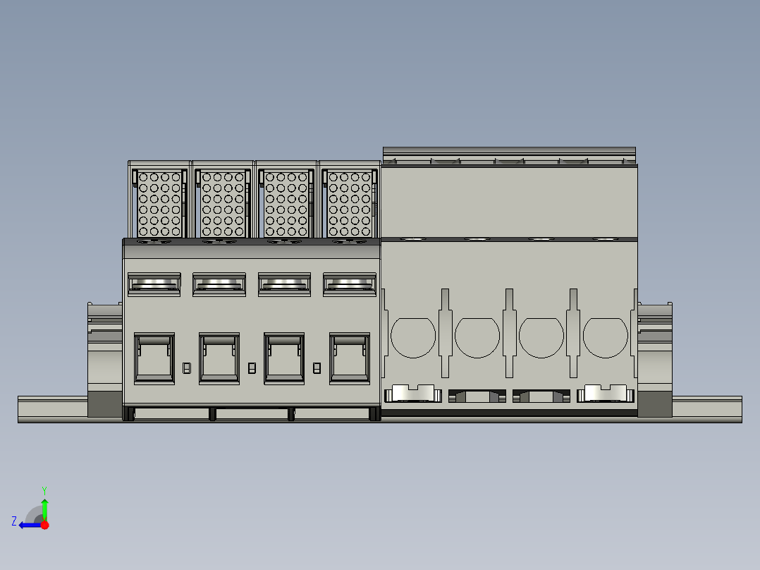 防雷组件右视图