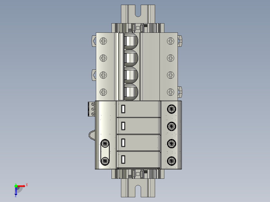 防雷组件俯视图