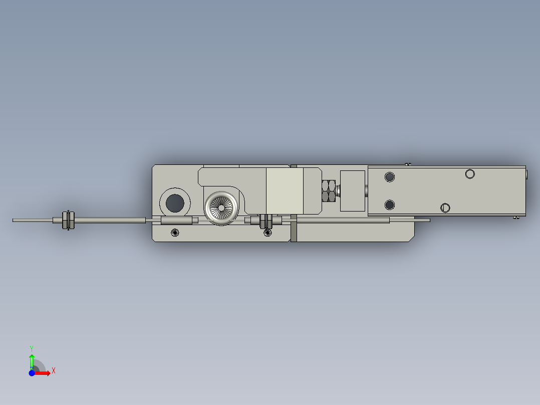CXDQ02-04-01-00皮圈错位组件前视图