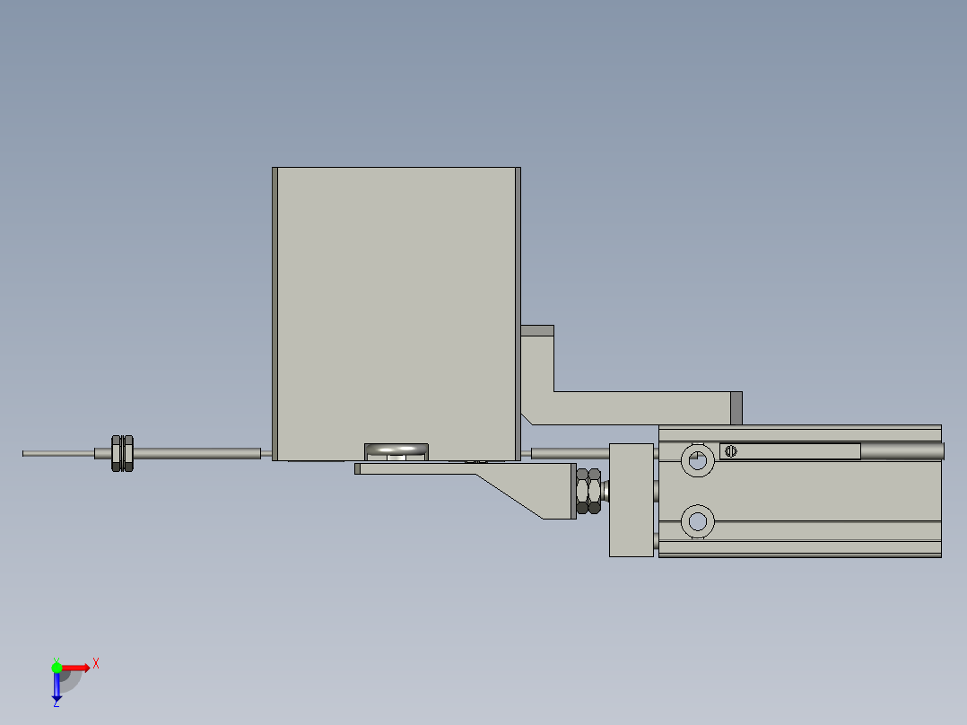 CXDQ02-04-01-00皮圈错位组件俯视图