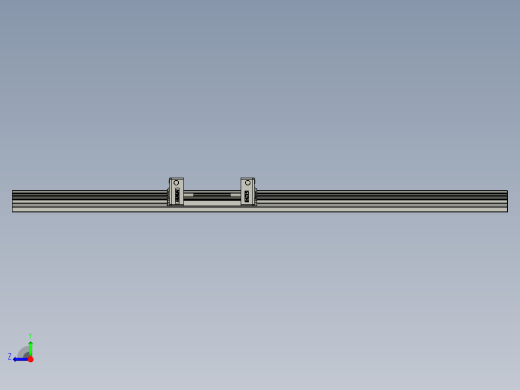 右臂导轨滑块HGH15R-400右视缩略图