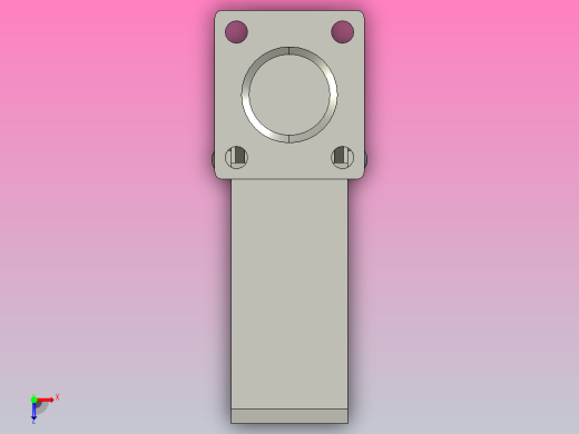 5寸重型高品质尼龙平底平刹脚轮[5寸重型高品质尼龙平底平刹脚轮-125]俯视缩略图