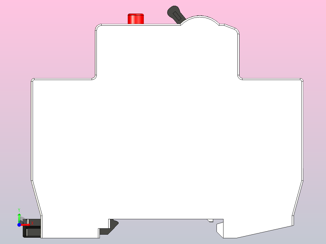 四极开关BV-D_4P三菱电机前视图
