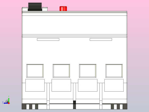 四极开关BV-D_4P三菱电机右视缩略图