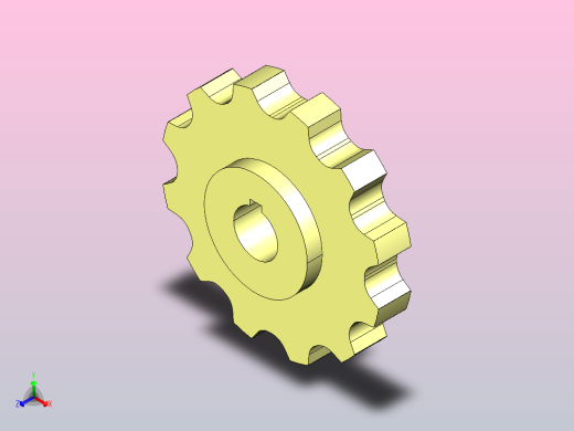 JS 882-12T-R30-C1机加工主动轮