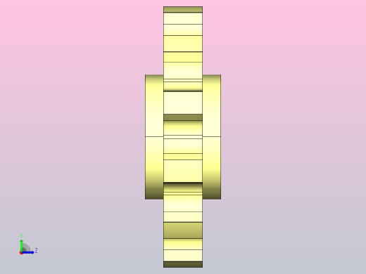 JS 882-12T-R30-C1机加工主动轮左视缩略图