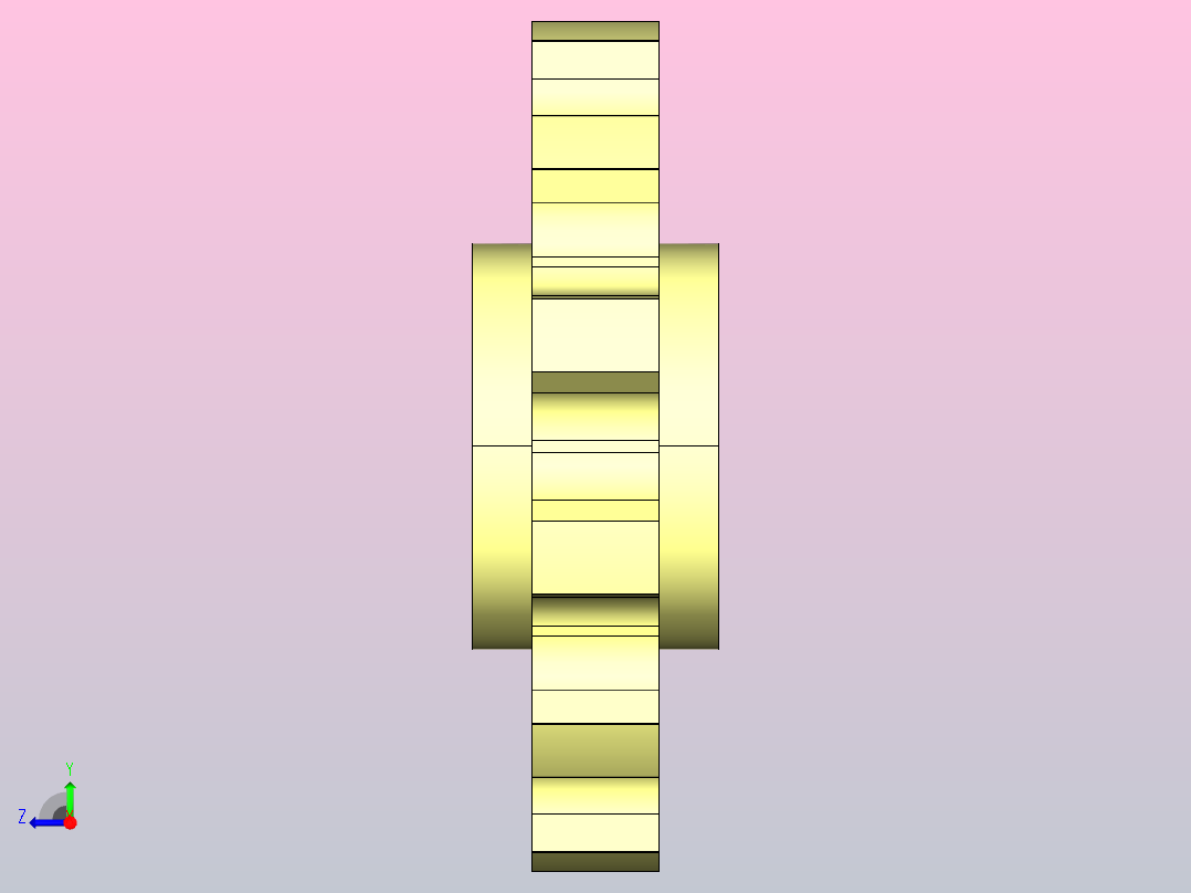 JS 882-12T-R30-C1机加工主动轮右视图