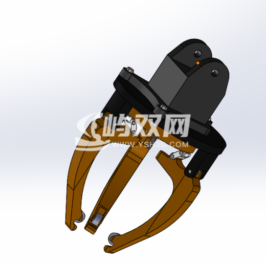 三指机械夹爪缩略图