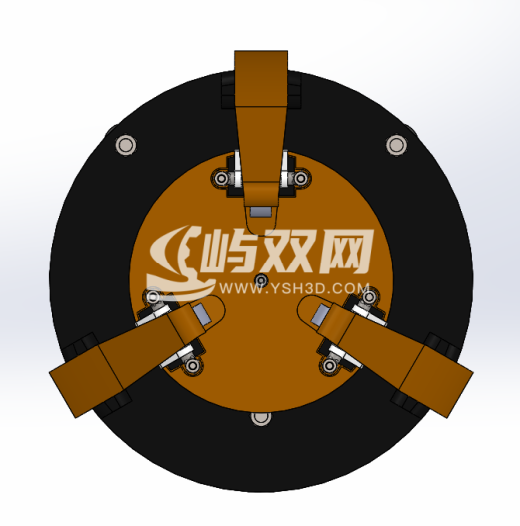 三指机械夹爪缩略图