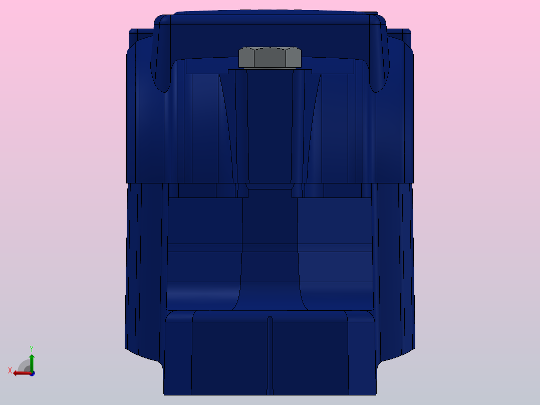 SKF_SNL 511-609 + 1211轴承座后视图