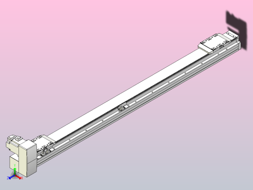 皮带直线轴双滑块型TPA-GCBS-80-P60-L450-RU-M20-N3