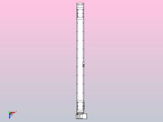 皮带直线轴双滑块型TPA-GCBS-80-P60-L450-RU-M20-N3俯视缩略图