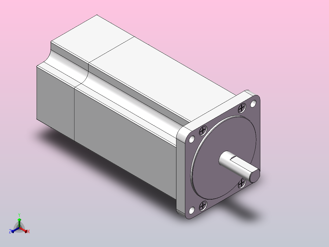 东洋电机TM3403A40AM正等轴测图