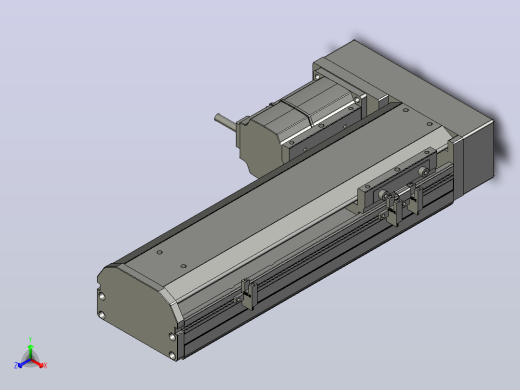 SYS12-BL-150-200W滚珠花健、支撑座、滚珠丝杠、交叉导轨、直线模组.STEP