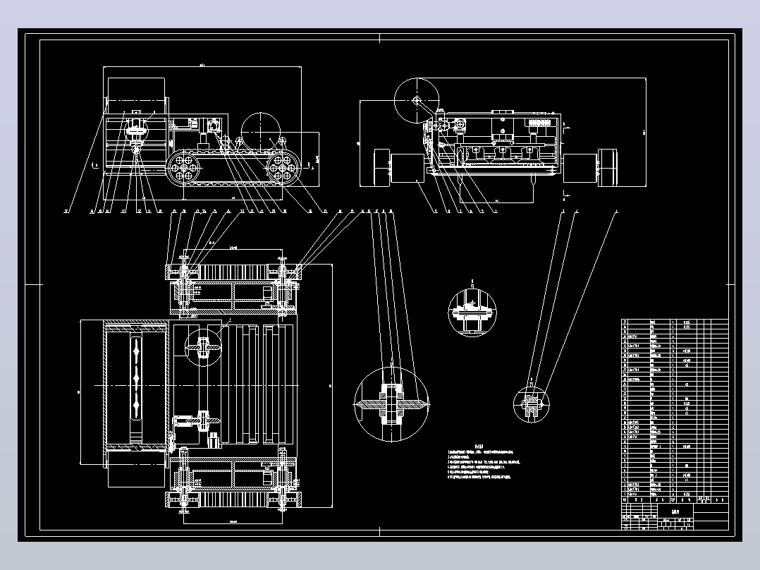 沙漠固沙插草机CAD