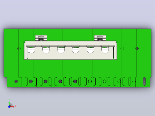 RJ-45 6类端口接线板前视缩略图