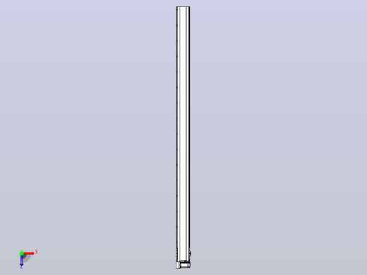 皮带直线轴半封闭可选导轨TPA-HNB-175D-140-L3000-LU-C-P75-N3俯视缩略图