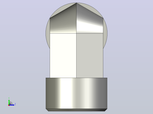 EO管接头弯头W15LCFX.igs左视缩略图