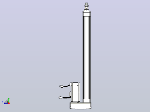 轻载电动缸TPA-ESR40-1210C-L450-MR-FA-W-P40-C3右视缩略图
