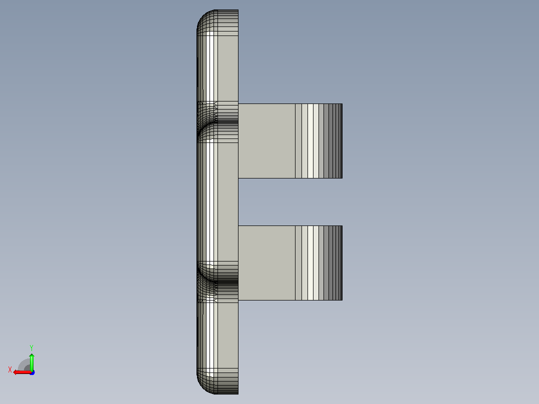 DIY 3D 打印模拟赛车手刹后视图