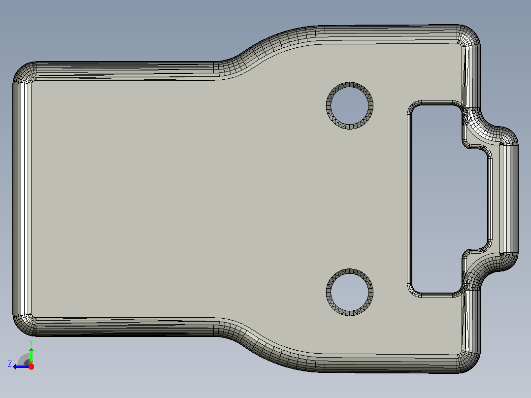 DIY 3D 打印模拟赛车手刹右视图