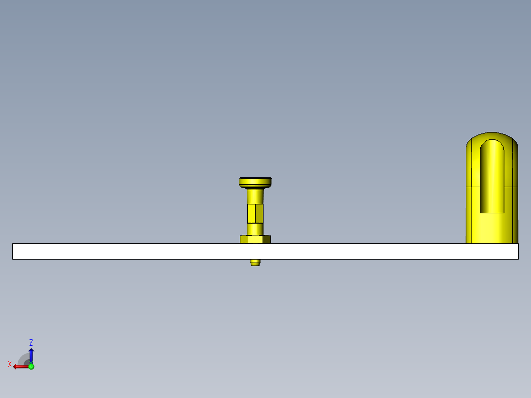 多用插入衬套插入辅助夹具后视图
