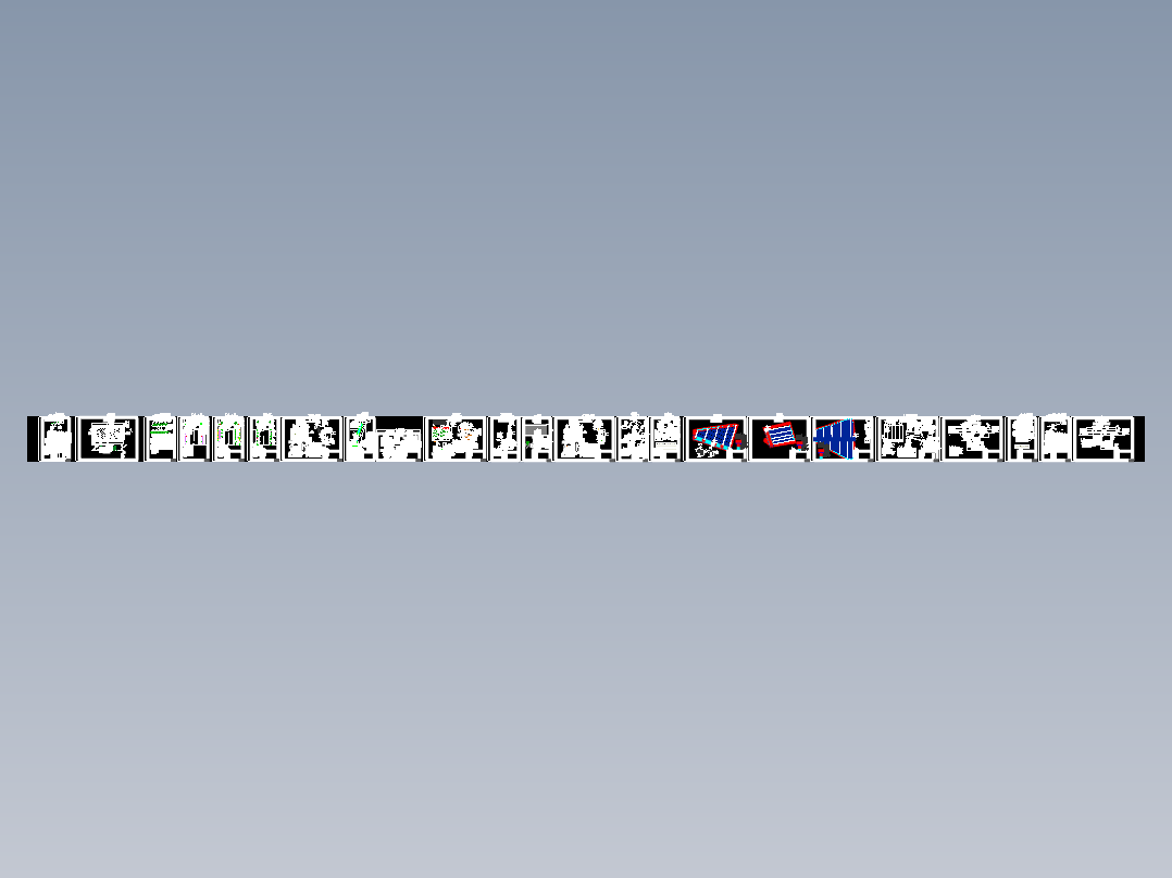水土保持项目典型单体工程结构布置cad图纸水利设计cad图纸