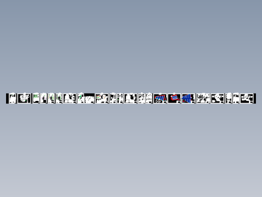 水土保持项目典型单体工程结构布置cad图纸水利设计cad图纸