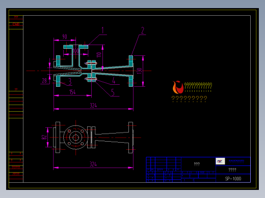 喷射器结构总图