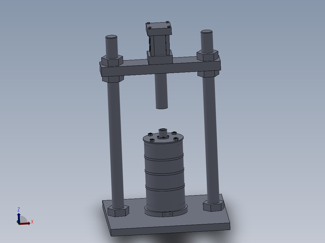三轴仪机械框图