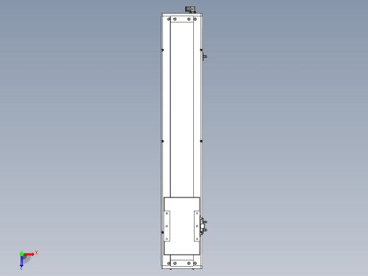 Toyo东佑达直线模组-ECH14-550-BM-200W俯视缩略图