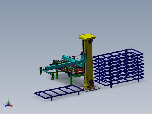 室内门下线用机械手