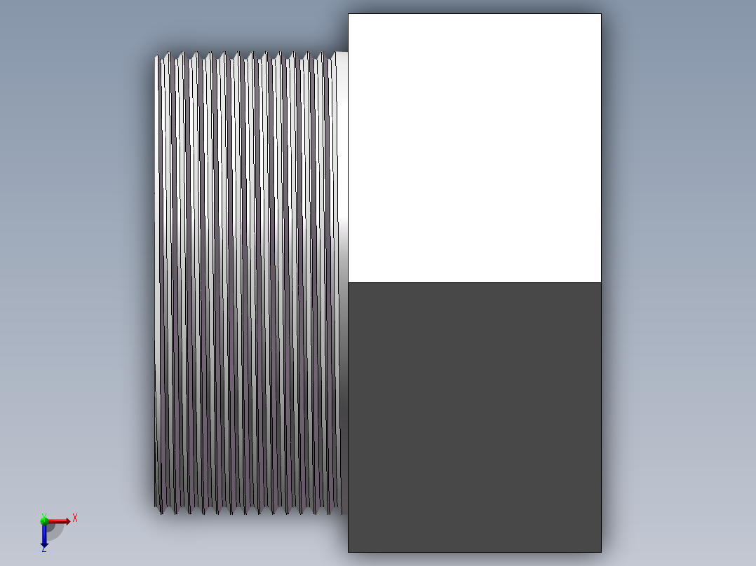 转接头-内外丝等径 DN65俯视图