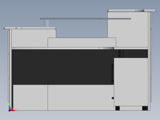 办公桌-20 SW STP前视缩略图