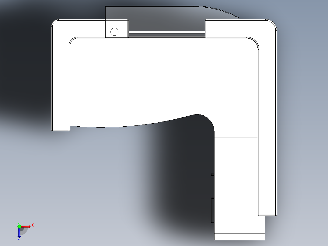 办公桌-20 SW STP俯视图