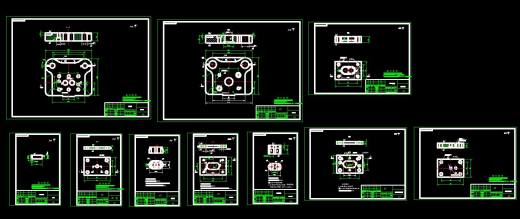 L形连接片冲孔落料模+弯曲模+说明书缩略图