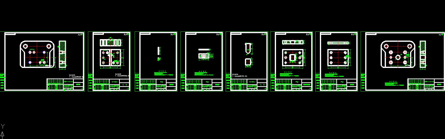 L形连接片冲孔落料模+弯曲模+说明书