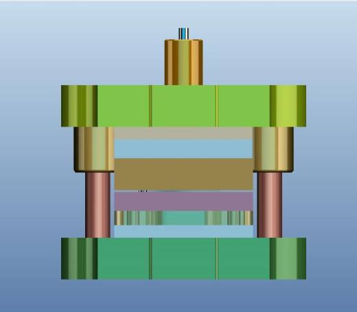 L形连接片冲孔落料模+弯曲模+说明书缩略图