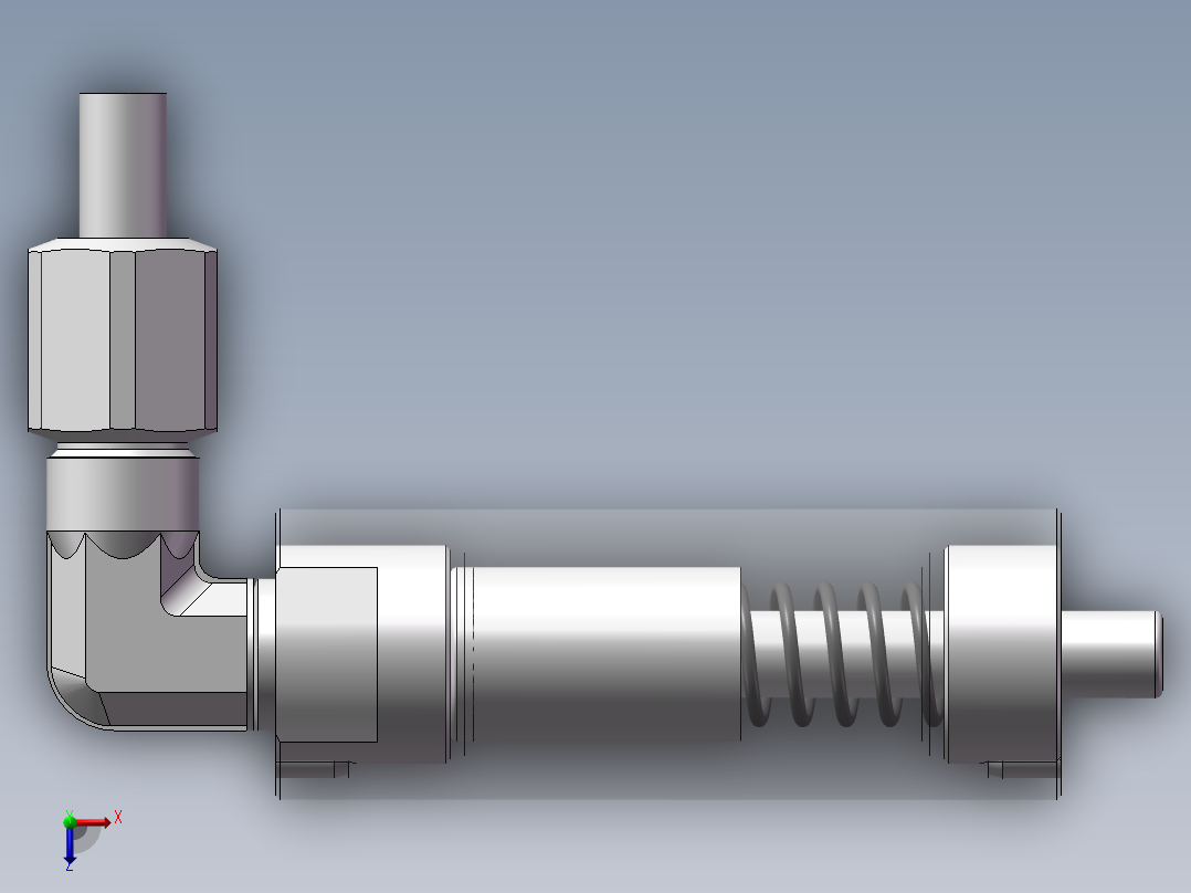 压力300BAR的高压泵俯视图