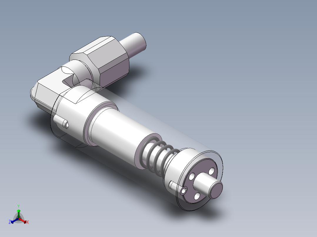 压力300BAR的高压泵正等轴测图